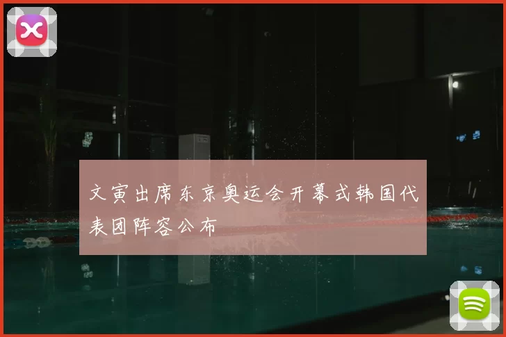 文寅出席东京奥运会开幕式韩国代表团阵容公布