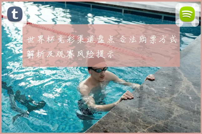 世界杯竞彩渠道盘点 合法购票方式解析及观赛风险提示